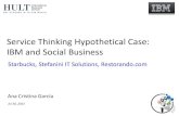 Service Thinking Hypothetical Case: Starbucks, Stefanini, Restorando