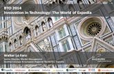 EXPEDIA - BTO 2014 - Innovaton in Travel - Walter Lo Faro