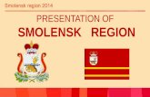 Presentation of smolensk region 2014