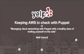 Keeping AWS in check with Puppet (Puppetcamp London 2014-11-17)