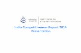 India Competitiveness Report 2014