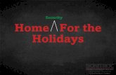 Home Security for the Holidays