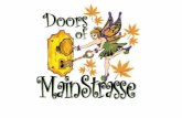 The Doors of MainStrasse Village and Fantasy Fest 2009