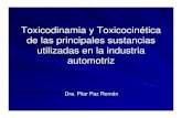 Toxico dinamia y toxico cin utica