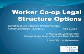 Worker Co-Op Legal Structure Options