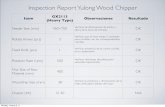 Inspection Report Yulong Wood Chipper