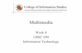 Week 4 LBSC 690 Information Technology
