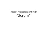 Project Management with "Scrum"