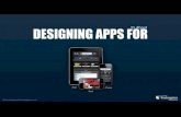 Designing apps for iphone and ipad  presentation