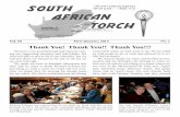 South africa torch   1st quarter 2014