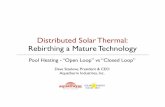Solar Pool Heating: Open-Loop vs Closed-Loop