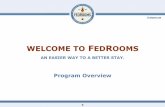 FedRooms Traveler Overview