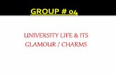 Charms or glamour of university life
