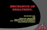 MECHANICS OF BREATHING
