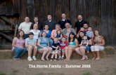 Horne Family