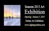 Seasons 2015 Online Art Exhibition - Event Postcard