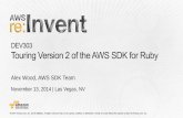 (DEV303) Touring Version 2 of the AWS SDK for Ruby | AWS re:Invent 2014