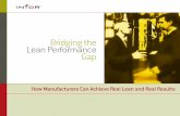 Bridging the Lean Performance Gap