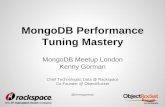 MongoDB performance tuning mastery