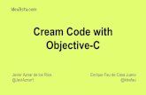 cream code with objective-c