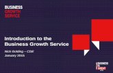 13 January 2015: Introduction to the Business Growth Service