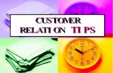 Customer Relation   Tips