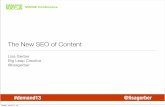 The New SEO of Content Marketing