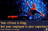 Find the Superman in your employees! (From #convgov to #socgov)