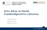 Arts alive in north Cambridgeshire libraries