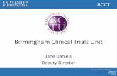 BCCT Showcase - Birmingham Clinical Trials Unit
