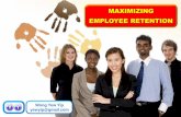 Maximizing employee retention