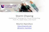 Storm Chasing: Updating IT Strategy for Cloud Computing, Post-PC, Open Data and more!