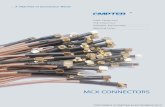 Mcx connector series