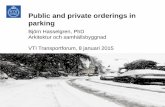 Privata och offentliga normer i parkeringsreglering