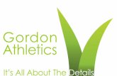 Gordon athletics brochure