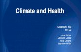 Climate and health