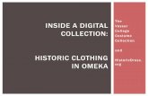 Inside a Digital Collection: Historic Clothing in Omeka