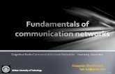 Fundamentals ofCommunication Networks