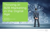 Thriving in B2B Marketing in the Digital Age