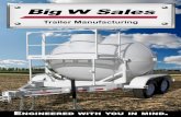 Big W Sales Trailer Manufacturing - Trailer Safety & Compliance Document