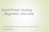 Social protest, housing, regulation