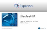 HBaseCon 2013:  Evolving a First-Generation Apache HBase Deployment to Second Generation and Beyond