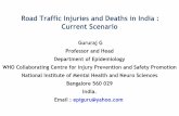 Road Traffic Injuries and Deaths in India