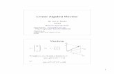 Linear algebra review