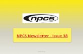 Npcs () newsletter 38