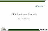 De Martini 2014 IEEE-ISGT DER Business Models Feb 20, 2014