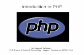 1.Introduction to php