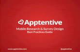 Mobile research best practices