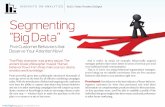 Segmenting big data