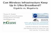 Can Wireless Infrastructure Keep Up In Ultra Broadband?